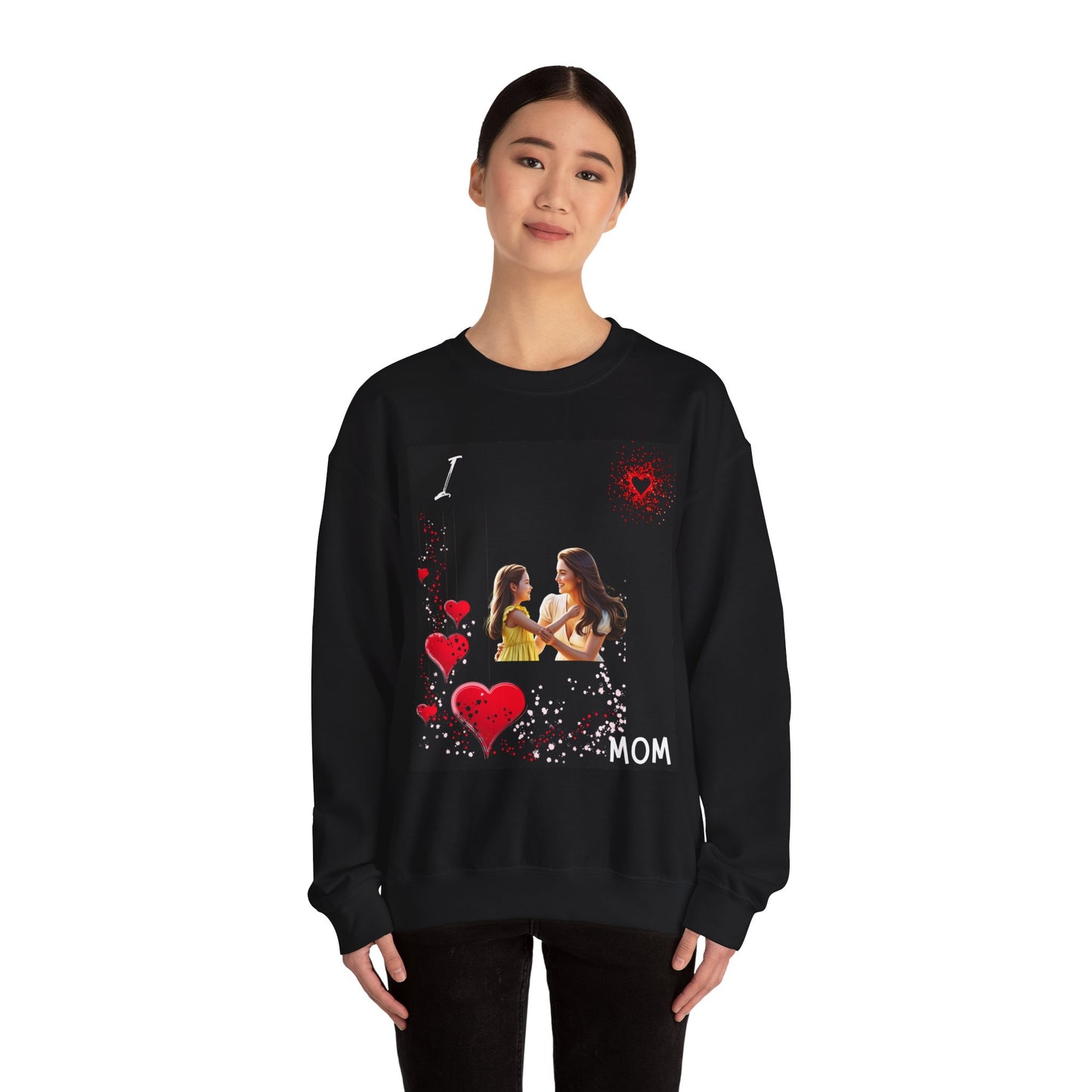 Unisex Heavy Blend Crewneck Sweatshirt heart 2