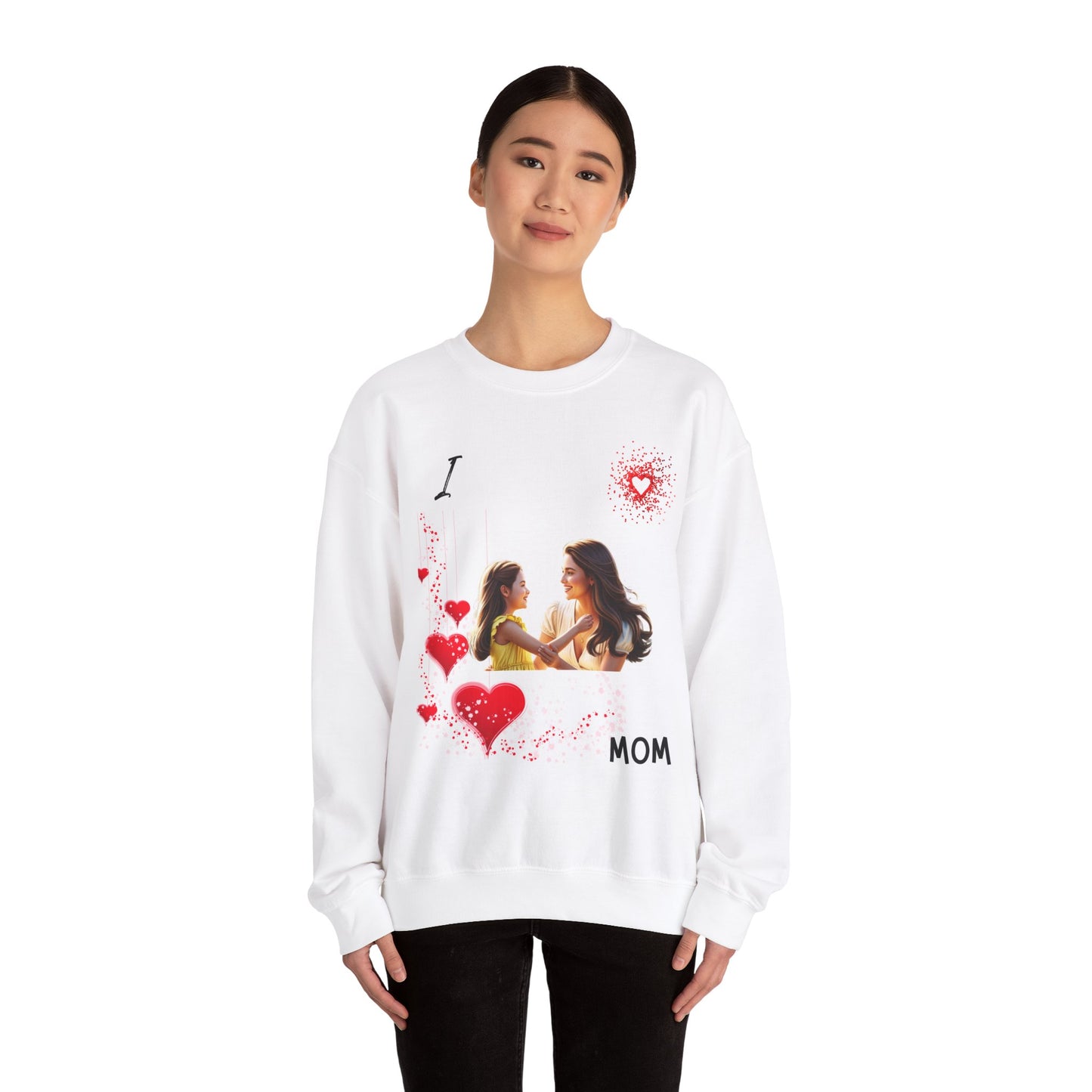 Unisex Heavy Blend Crewneck Sweatshirt heart 2