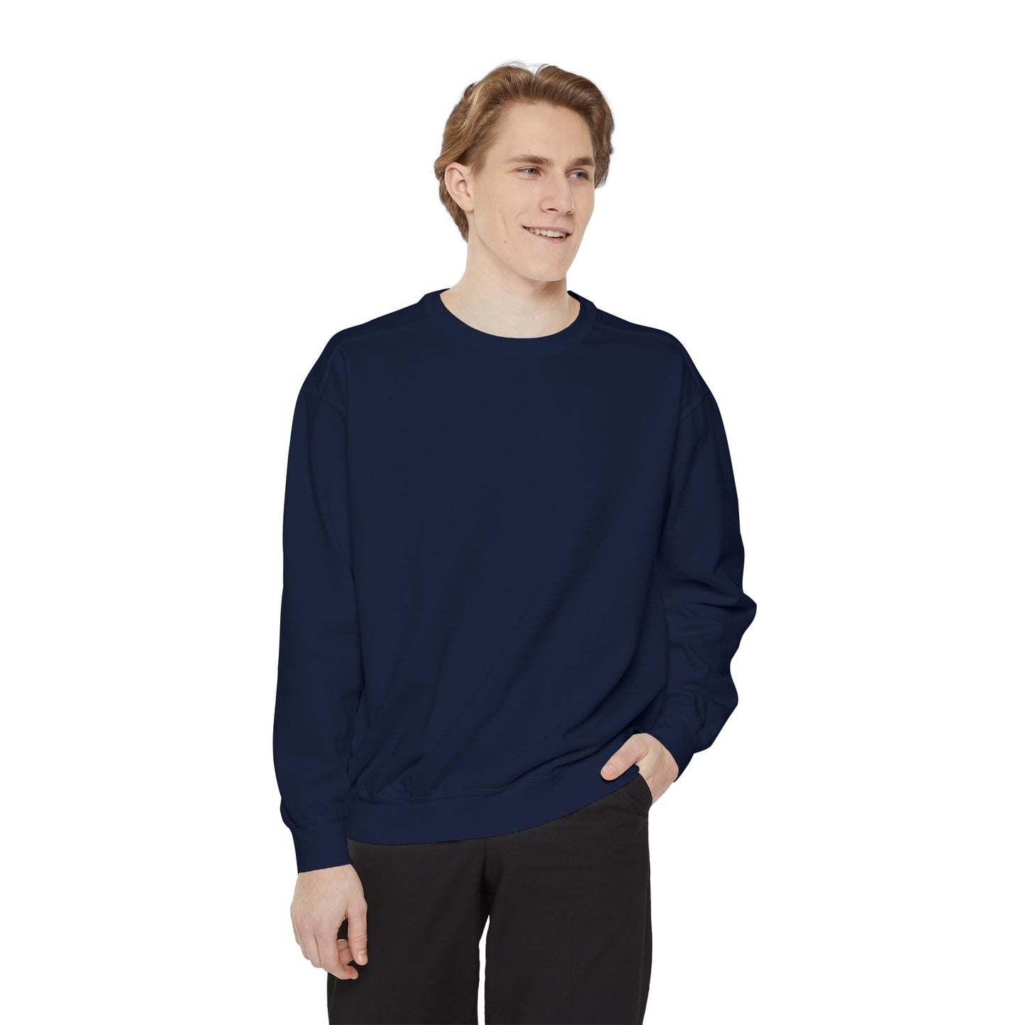 Unisex Garment-Dyed Sweatshirt Machu Picchu