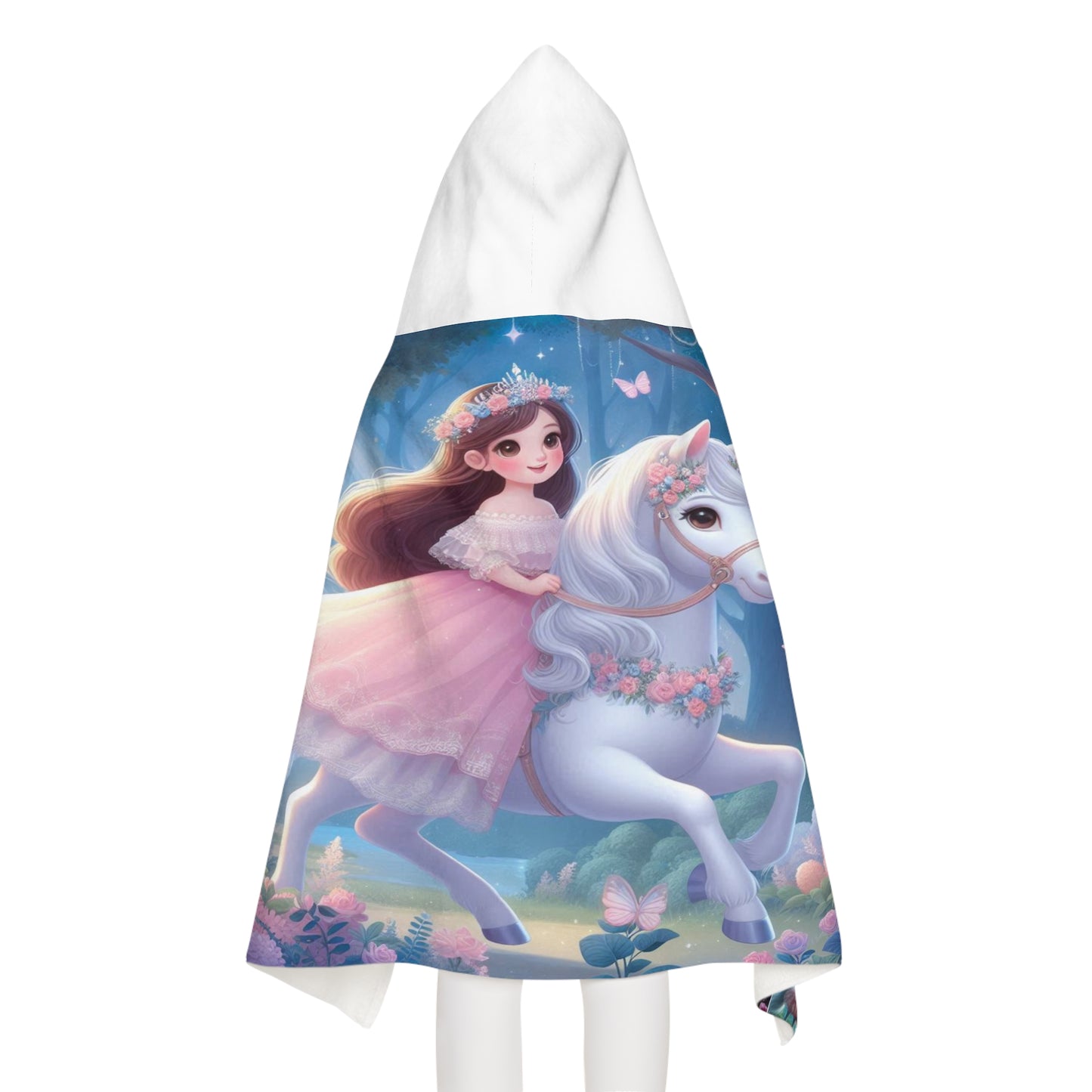 Youth Hooded Towel PRINCESS 2