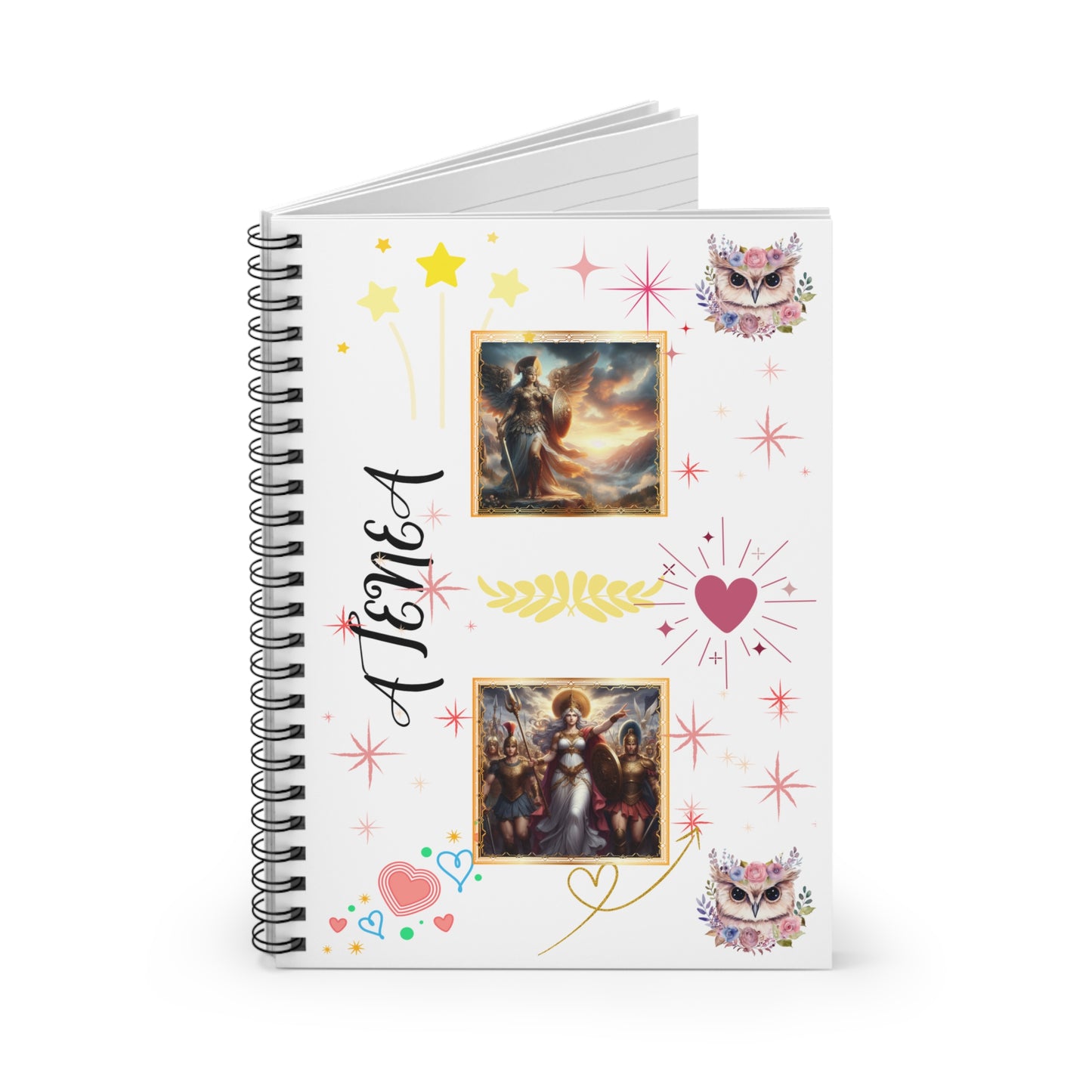 Spiral Notebook - Ruled Line ATENEA