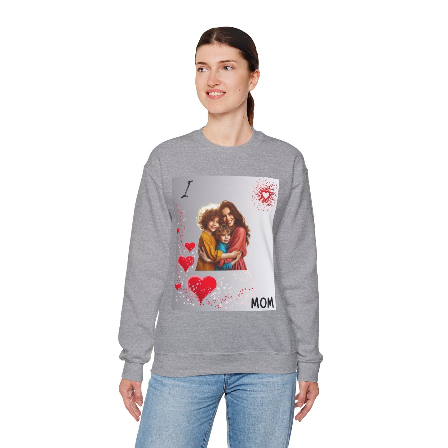 Unisex Heavy Blend Crewneck Sweatshirt heart4