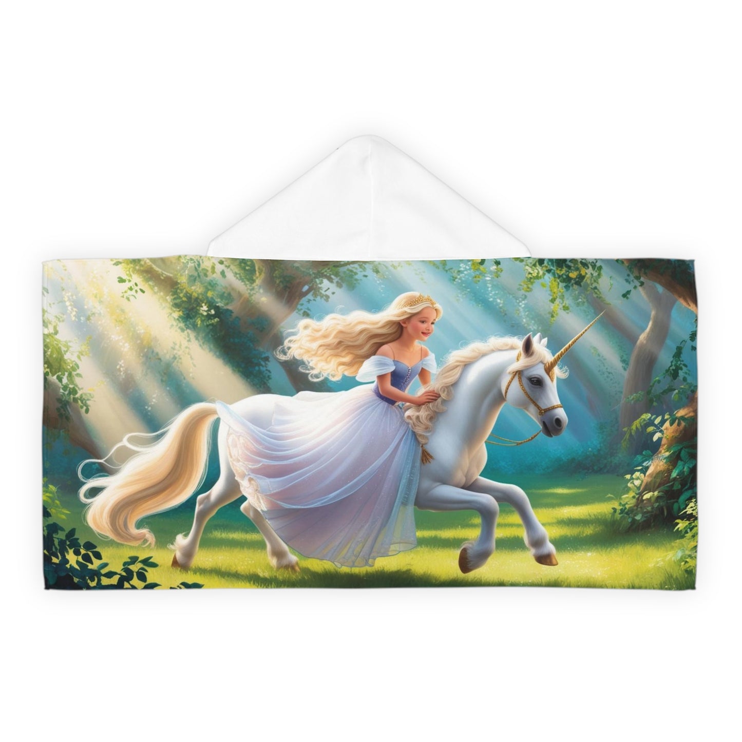 Youth Hooded Towel PRINCESS 1