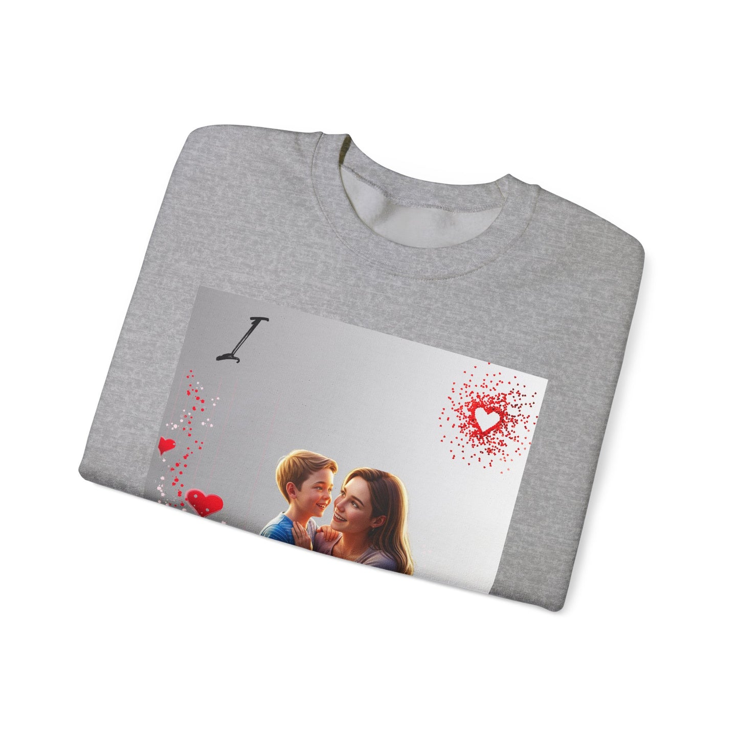 Unisex Heavy Blend Crewneck Sweatshirt heart 3