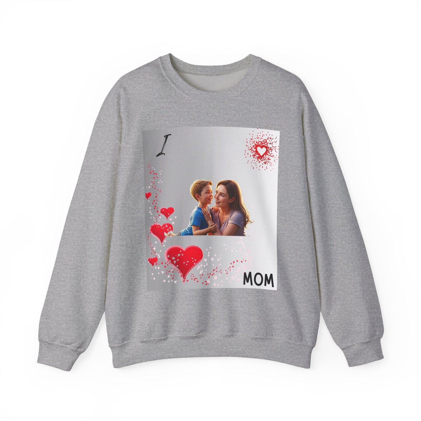 Unisex Heavy Blend Crewneck Sweatshirt heart 3