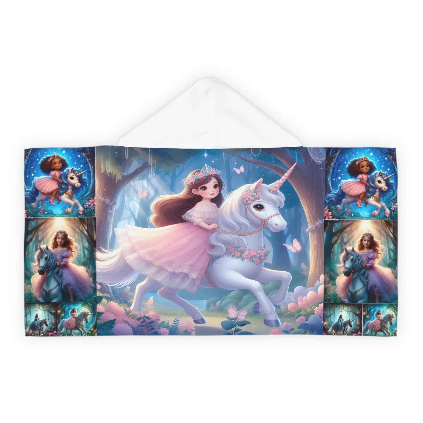 Youth Hooded Towel PRINCESS 2