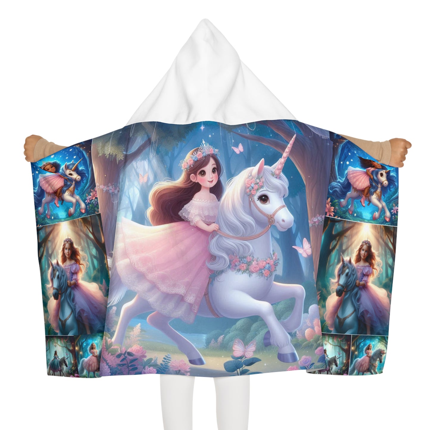 Youth Hooded Towel PRINCESS 2