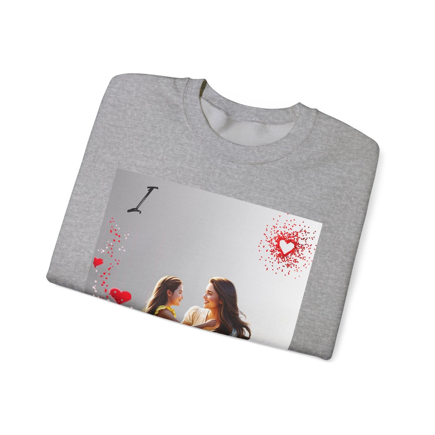 Unisex Heavy Blend Crewneck Sweatshirt heart 2