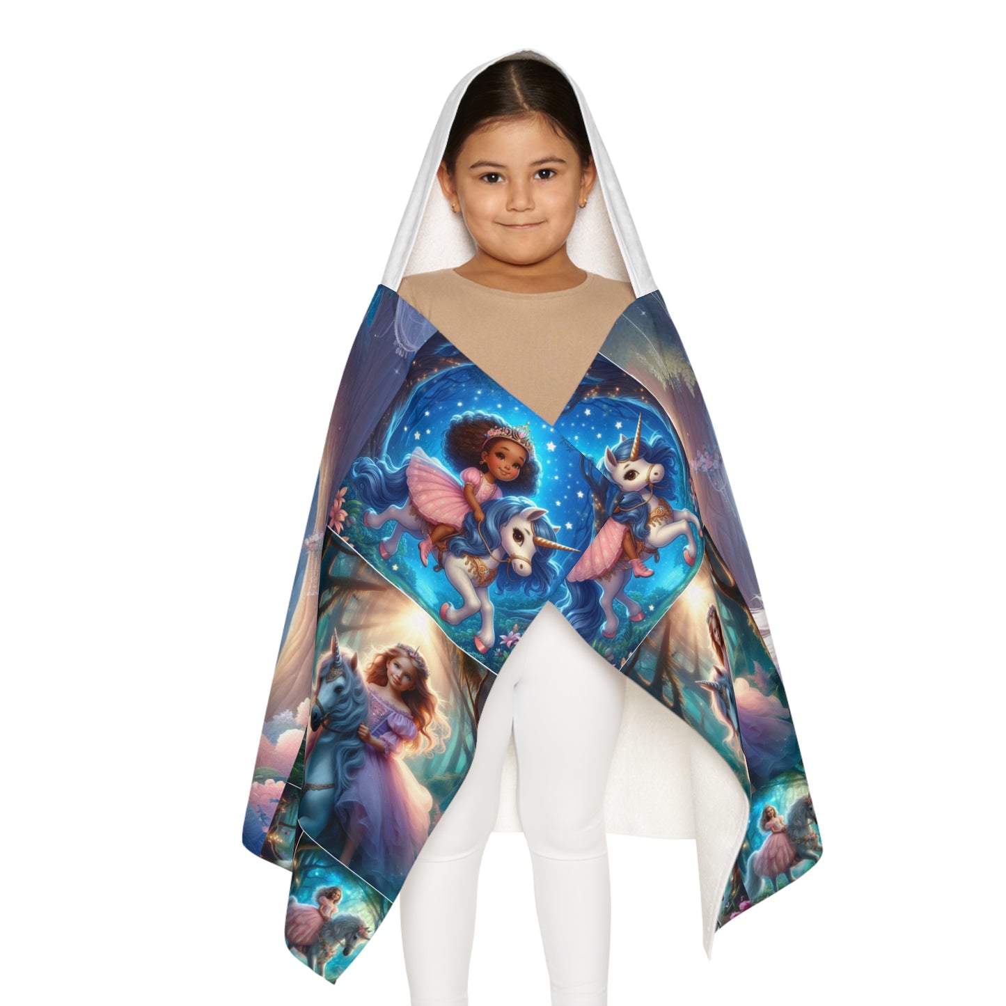 Youth Hooded Towel PRINCESS 2