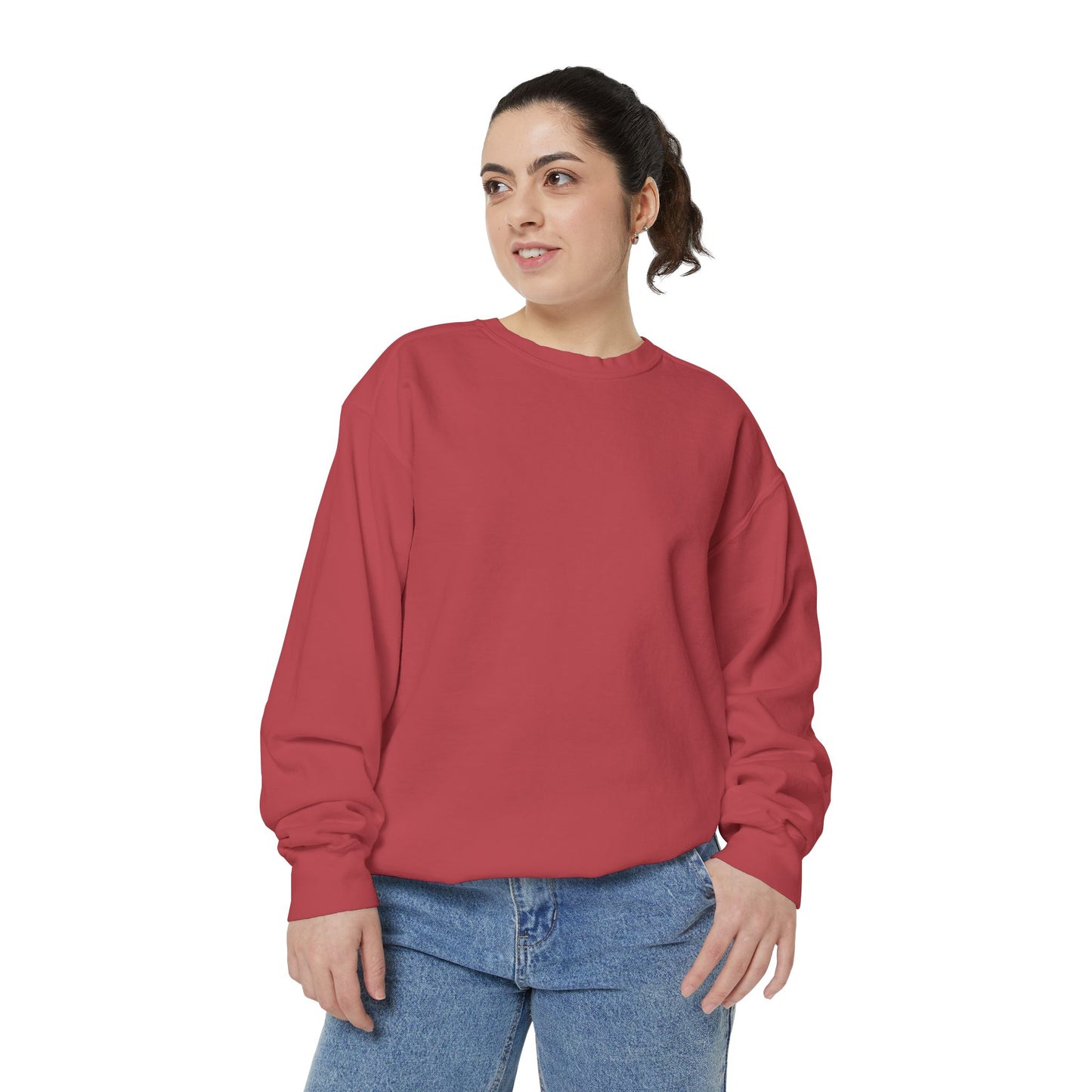 Unisex Garment-Dyed Sweatshirt Machu Picchu