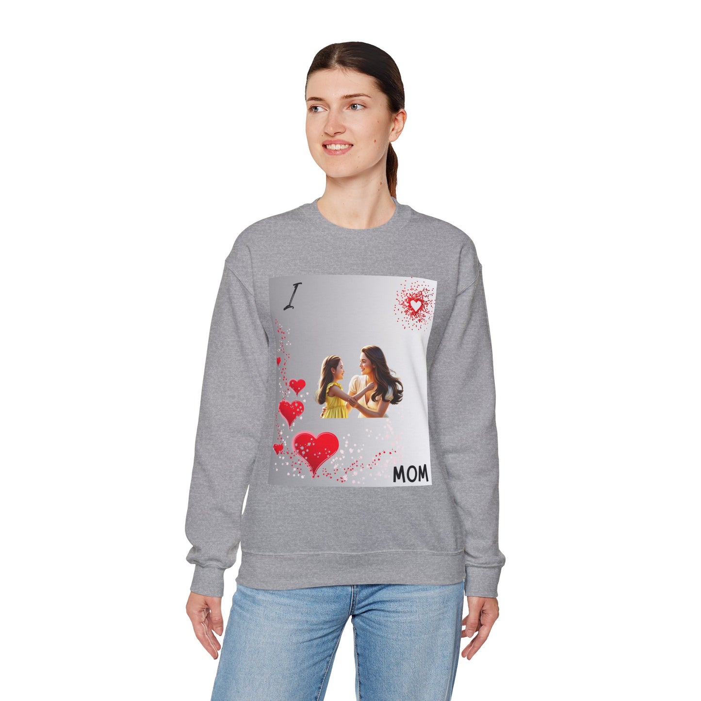 Unisex Heavy Blend Crewneck Sweatshirt heart 2